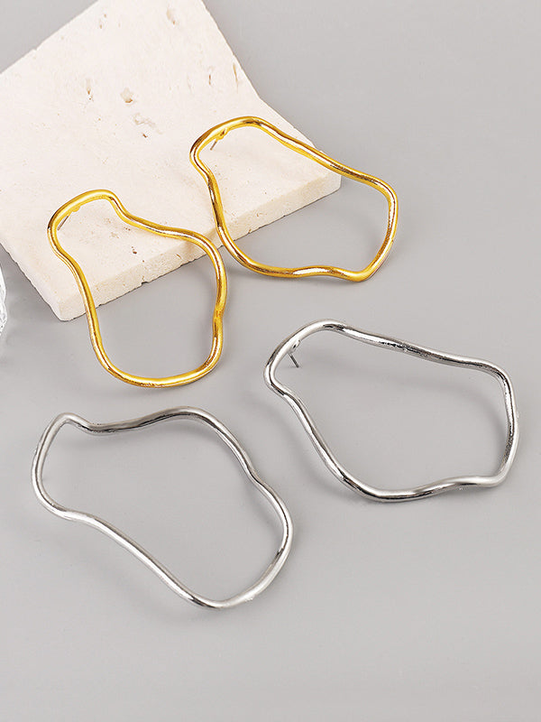Geometric Normcore Drop Earrings