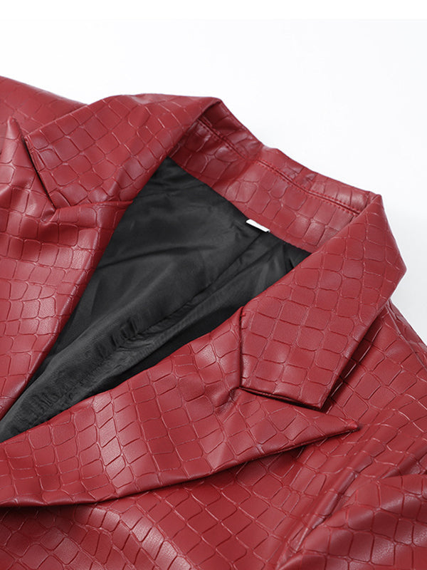 Elasticity Pleated Solid Color Split-Joint Bodycon Long Sleeves Deep V-Neck Mini Dresses