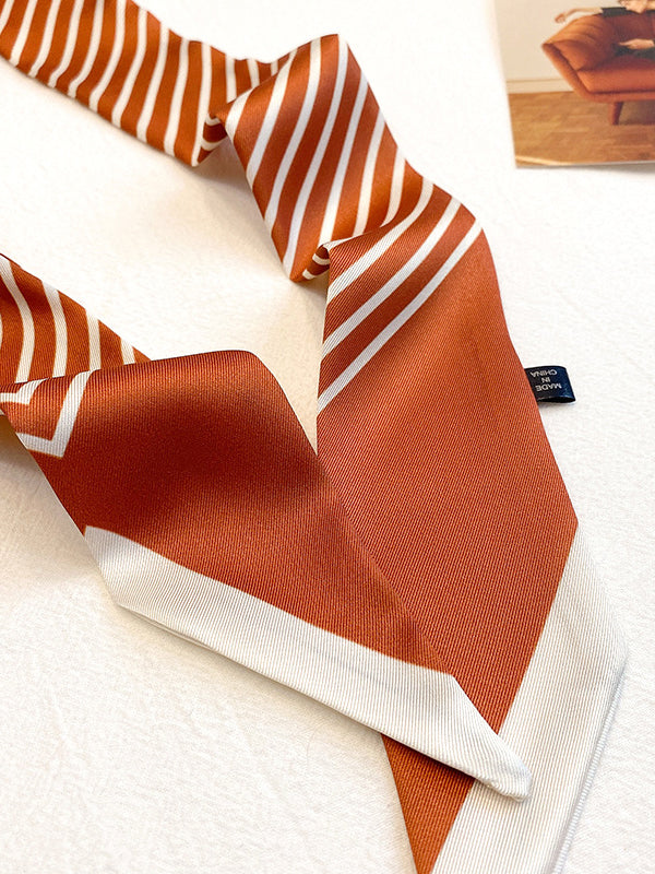 Leisure Striped Hair Band Scarf