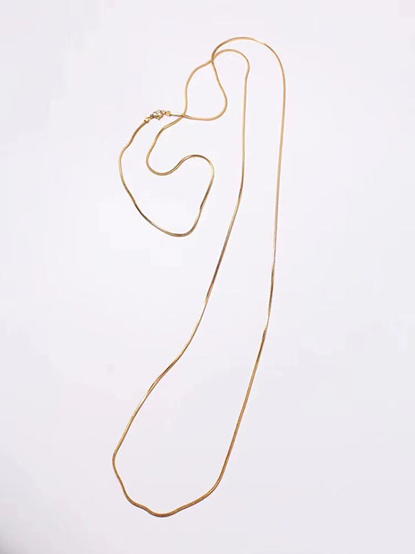 Solid Color Necklaces Accessories Dainty Necklace