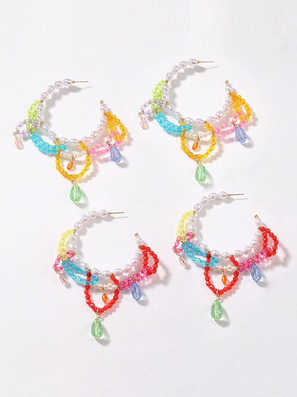 Geometric Drop Earrings