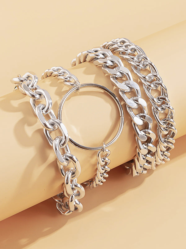 Original Cool Hollow Chains Bracelet