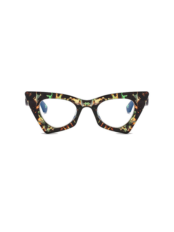 Geometric Hollow Sun-Protection Sunglasses Accessories