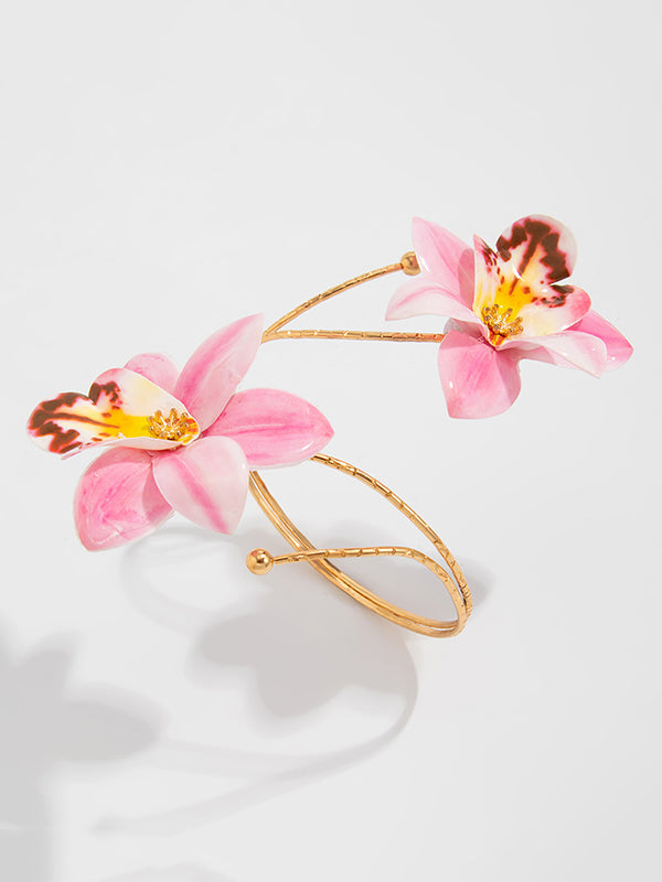 Chains Flower Shape Necklaces Accessories Earrings Accessories Armlet Accessories