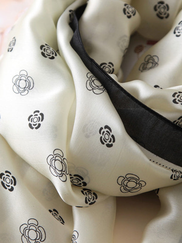 Floral Keep Warm Printed Wrap Scarf