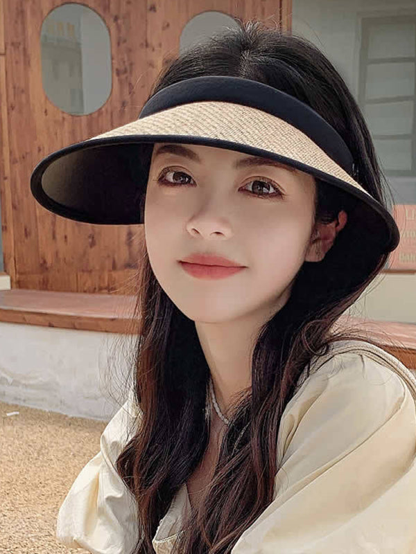 Simple Sun Protection Straw Sun Hat