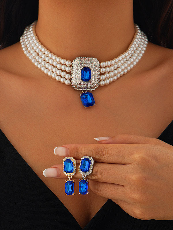 Geometric Necklaces Accessories Drop Earrings