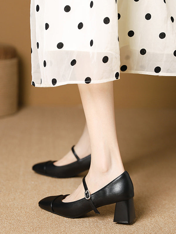 Split-Joint Pumps Mary Janes