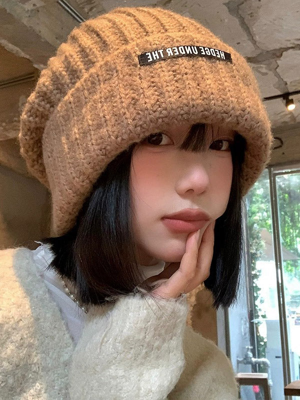 Split-Joint Knitted Hats