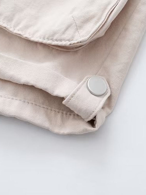 Pockets Loose Shorts Bottoms