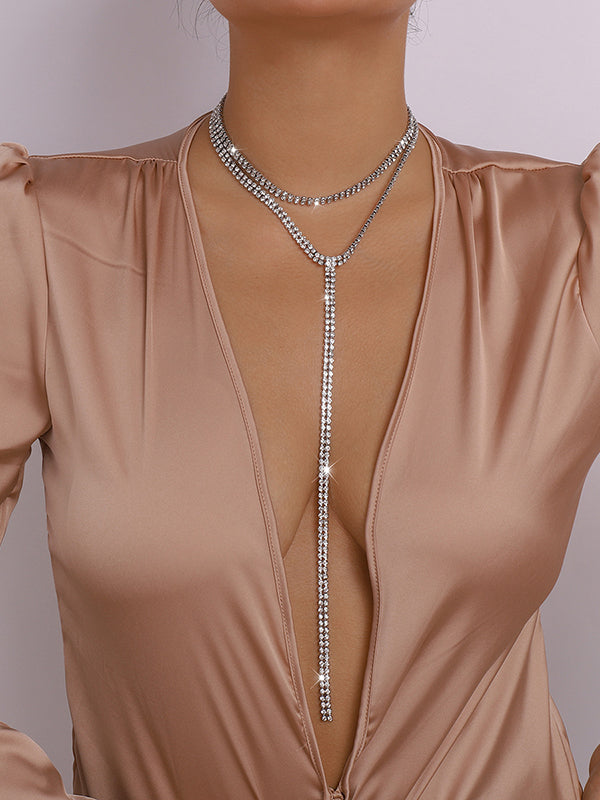 Geometric Tasseled Necklaces Accessories Dainty Necklace