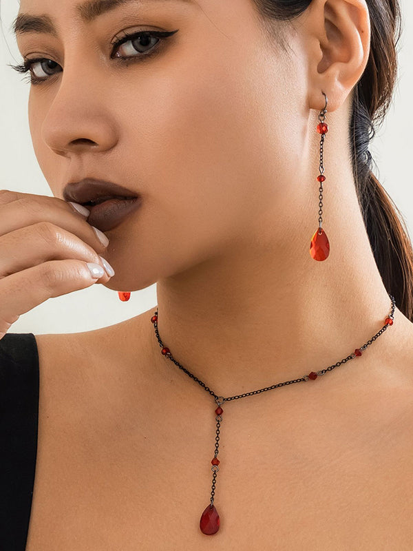 Beaded Chains Earrings Accessories Drop Earrings