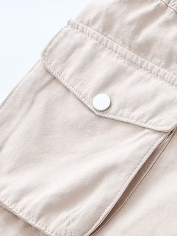 Pockets Loose Shorts Bottoms
