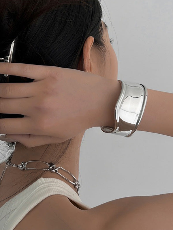 Geometric Solid Color Irregularity Bracelet Accessories