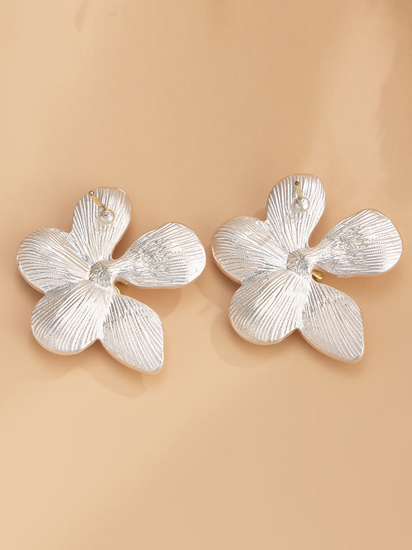 Flower Shape Earrings Accessories