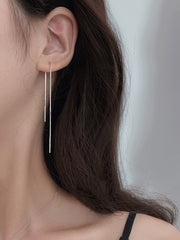 Tasseled Normcore Drop Earrings