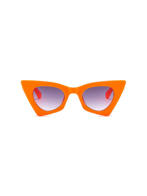 Geometric Hollow Sun-Protection Sunglasses Accessories