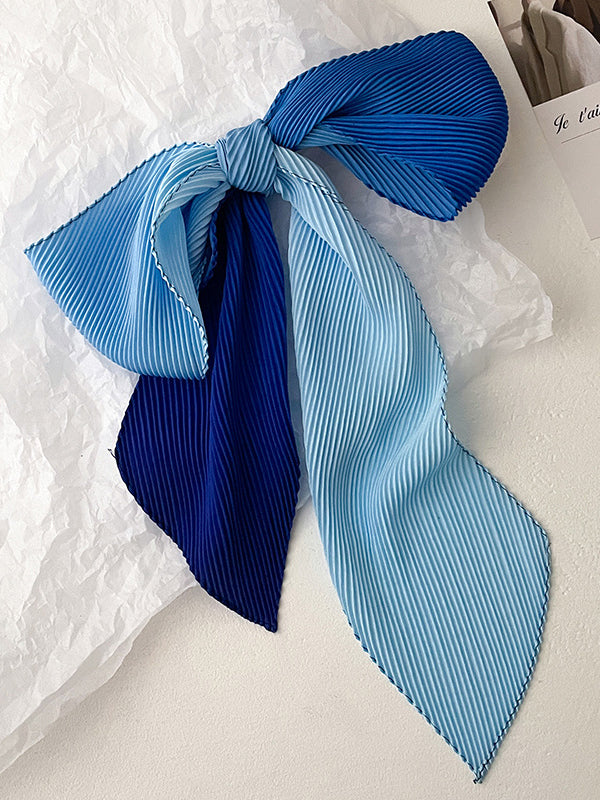 Gradient Pleated Sun protection Shawl&Scarf