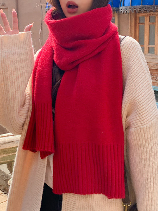 Keep Warm Solid Color Scarf