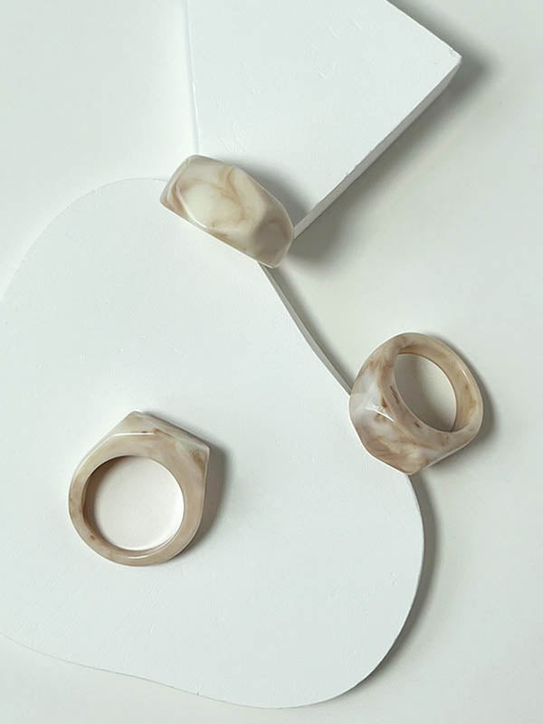 Geometric Rings Accessories