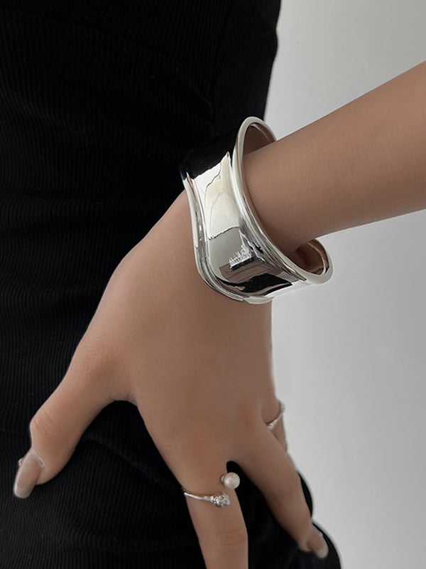 Geometric Solid Color Irregularity Bracelet Accessories