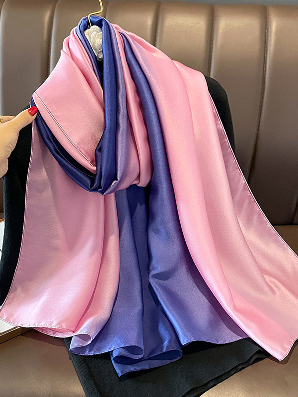 Gradient Keep Warm Leisure Scarf