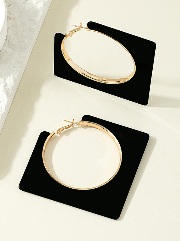 Geometric Normcore Drop Earrings