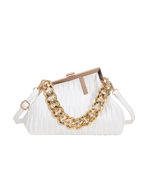 Stylish Chains PU Bags Accessories