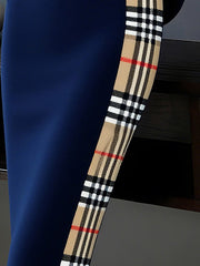 Plaid Bodycon High Waisted Skirts Bottoms