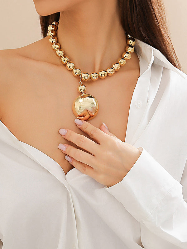 Beaded Solid Color Necklaces Accessories Dainty Necklace