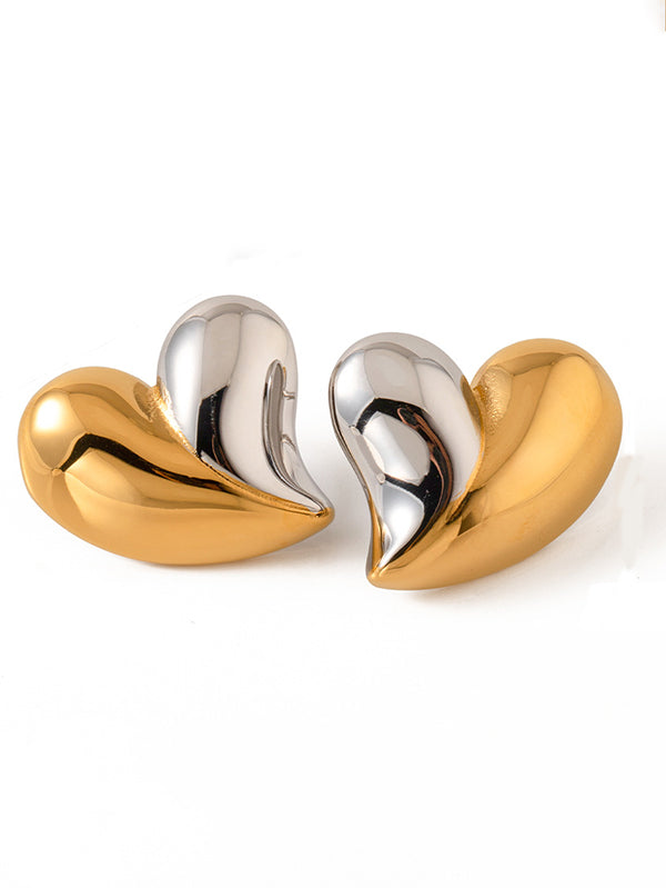 Heart Shape Earrings Accessories