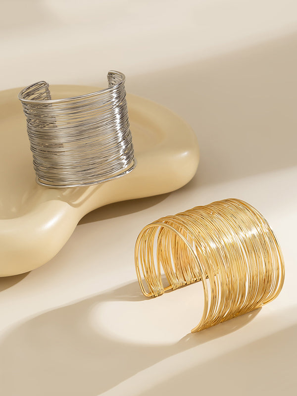 Geometric Solid Color Bracelet Accessories