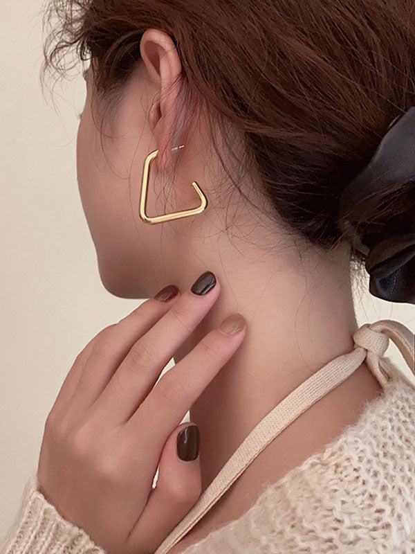 Geometric Earrings Accessories