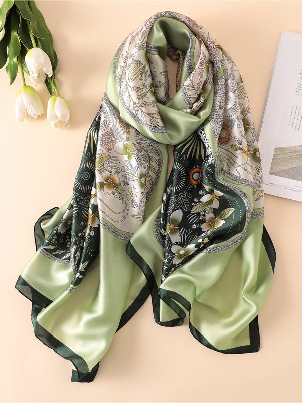 Printed Sun Protection Shawl&Scarf