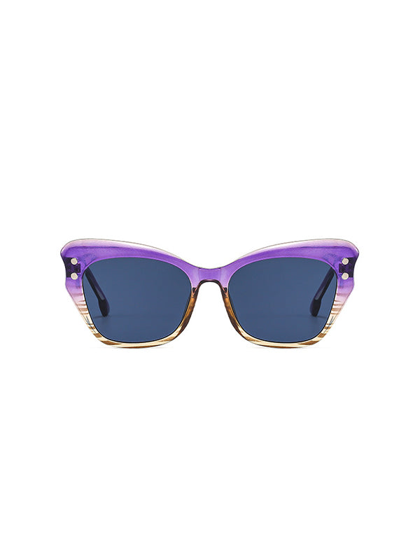 Geometric Sun-Protection Sunglasses Accessories