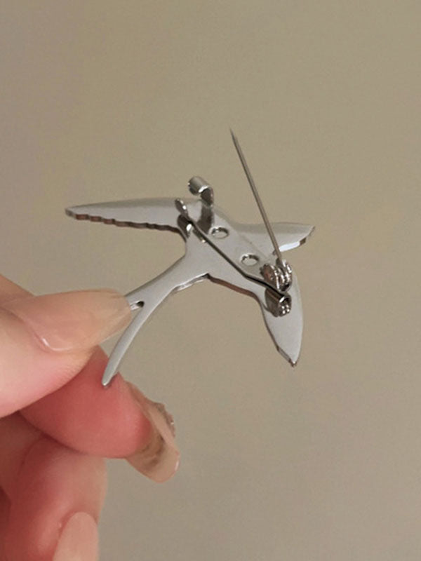 Animal Shape Solid Color Brooch Accessories