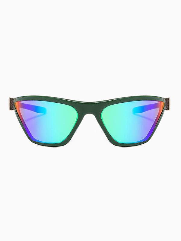 Geometric Sun-Protection Sunglasses Accessories