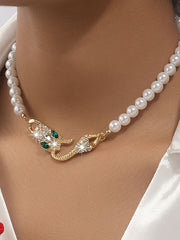 Beaded Snake Shape Necklaces Accessories Dainty Necklace