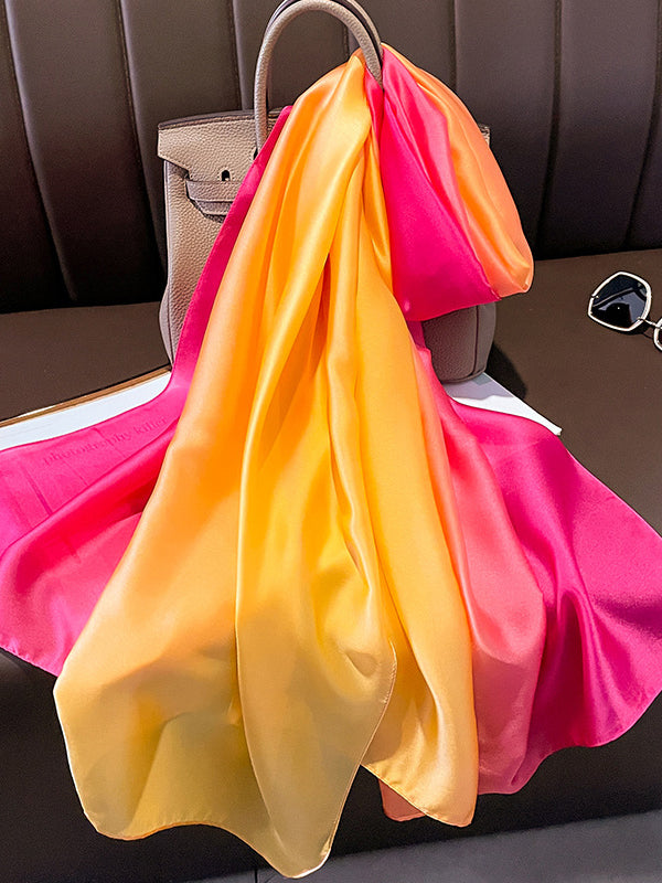 Gradient Keep Warm Leisure Scarf
