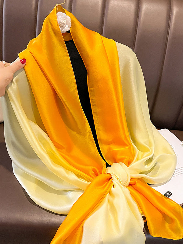 Gradient Keep Warm Leisure Scarf