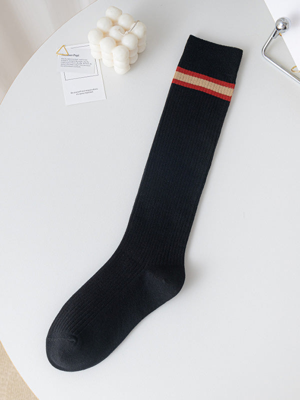 College Style Striped Stockings Accessories