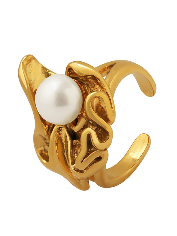 Pleated Irregularity Rings Accessories