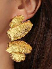 Chains Shiny Irregularity Earrings Accessories