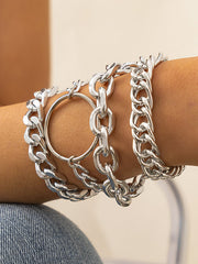 Original Cool Hollow Chains Bracelet