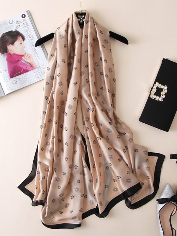 Floral Keep Warm Printed Wrap Scarf