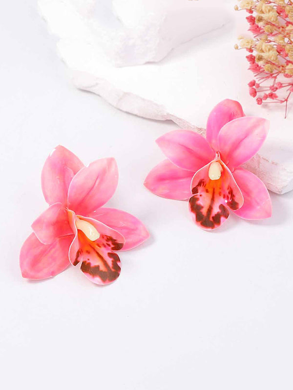 Flower Shape Earrings Accessories