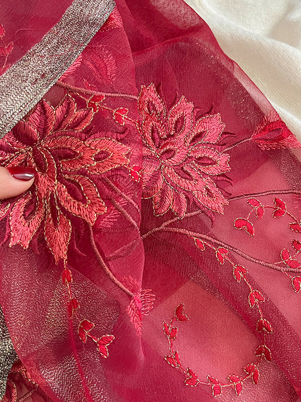 Embroidered Leisure Shawl&Scarf