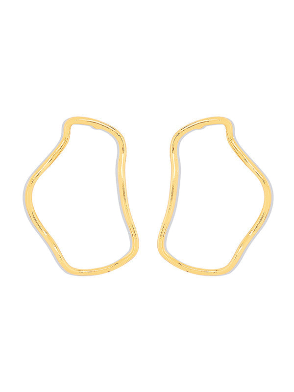 Geometric Normcore Drop Earrings