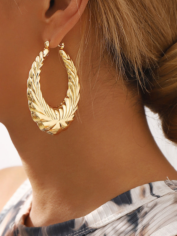 Geometric Drop Earrings