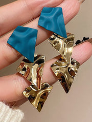 Geometric Drop Earrings